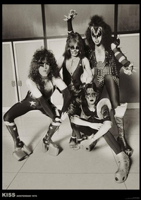 Thumbnail for Kiss Amsterdam 1976 Poster - TshirtNow.net