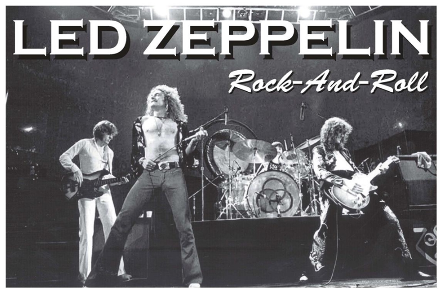 Led Zeppelin Rock and Roll Poster - TshirtNow.net