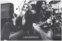 Thumbnail for Led Zeppelin Plant and Page Sitting Poster - TshirtNow.net