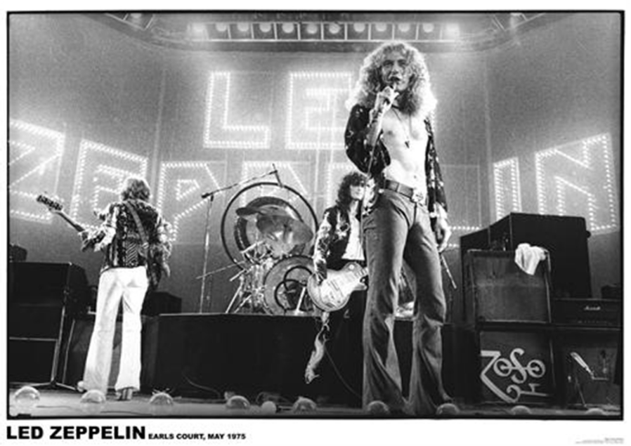 Led Zeppelin Earl's Court 1975 Poster - TshirtNow.net