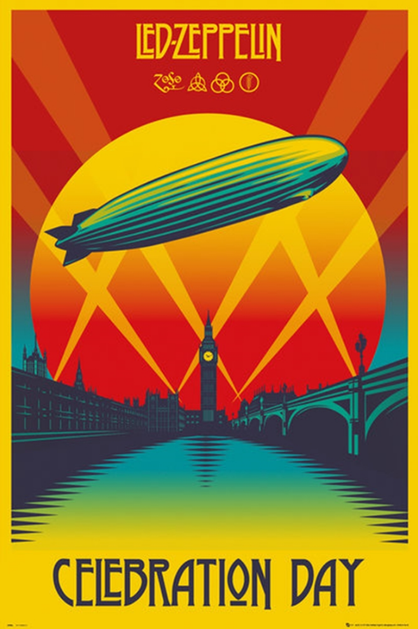 Led Zeppelin Celebration Day Poster - TshirtNow.net