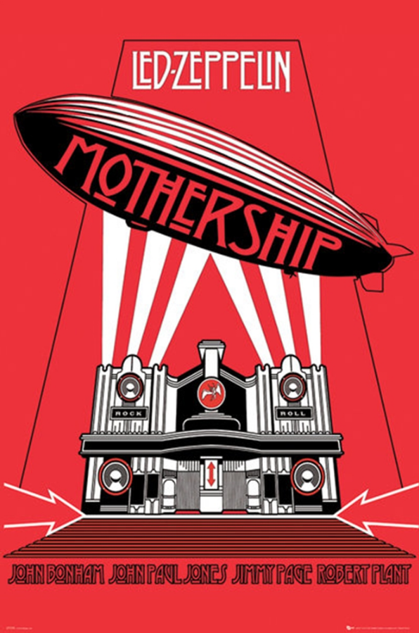Led Zeppelin Mothership Poster - TshirtNow.net
