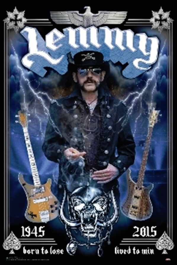 Motorhead Lemmy Born To Lose Lived to Win Poster - TshirtNow.net