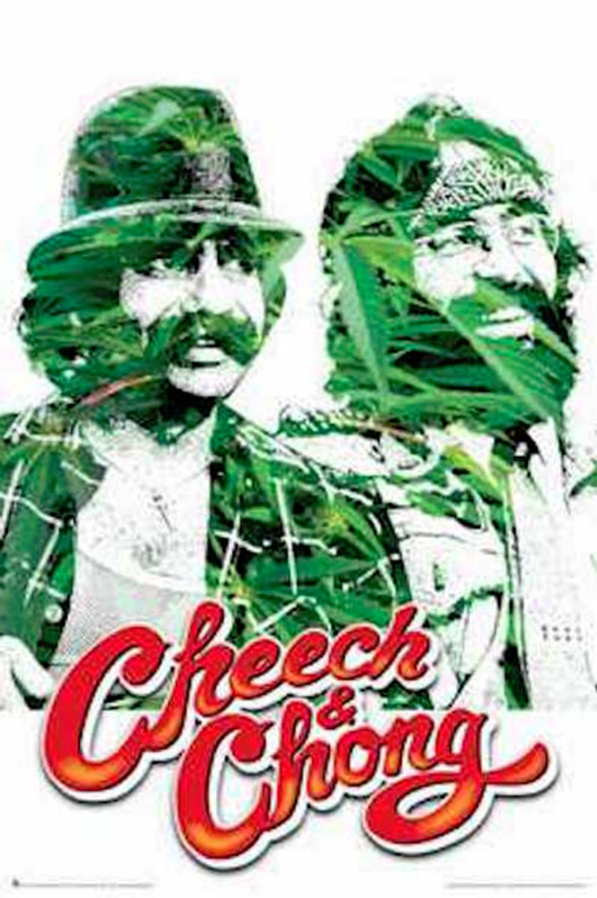Cheech & Chong Leaf Pic Poster - TshirtNow.net