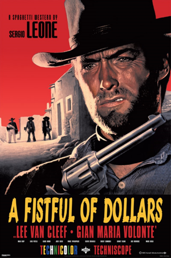 Clint Eastwood Fist Full of Dollars Poster - TshirtNow.net