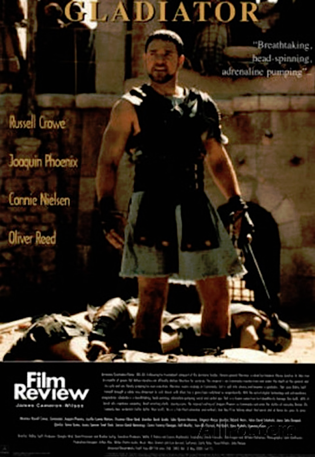 Gladiator Film Review Poster - TshirtNow.net