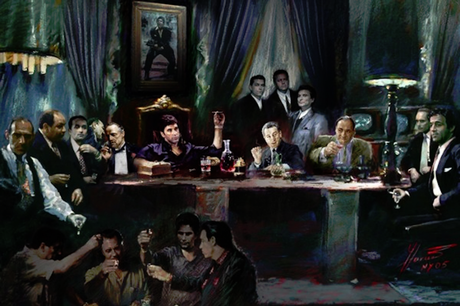 Movie Gangster Last Supper Poster - TshirtNow.net