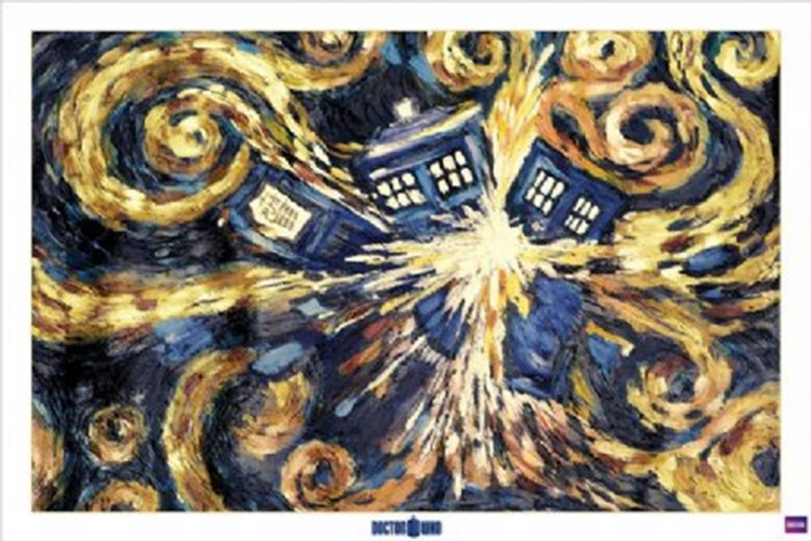 Dr. Who Exploding Tardis Poster - TshirtNow.net
