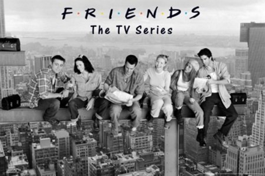 Friends Over New York Poster - TshirtNow.net