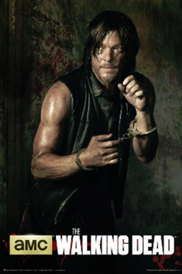 Walking Dead Daryl Handcuffs Poster - TshirtNow.net