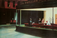 Thumbnail for Hopper Nighthawks Poster - TshirtNow.net