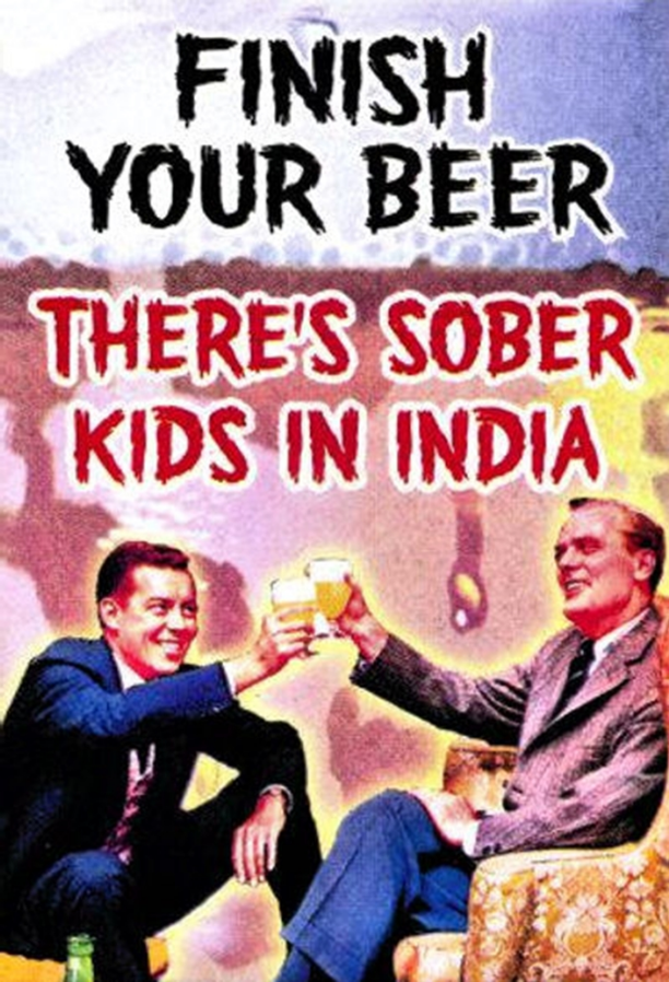 Finish Your Beer Poster - TshirtNow.net