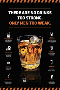 Thumbnail for No Drinks Too Strong Poster - TshirtNow.net