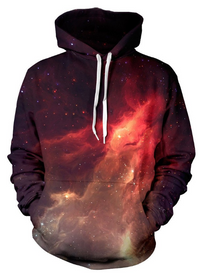 Thumbnail for Nebula Allover 3D Print Hoodie