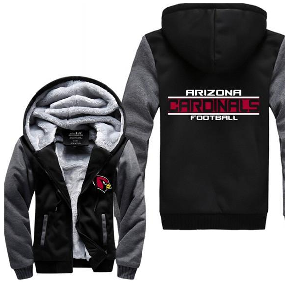 NFL ARIZONA CARDINALS THICK FLEECE JACKET