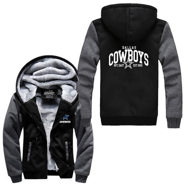 NFL DALLAS COWBOYS THICK FLEECE JACKET