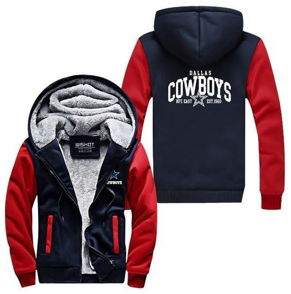 NFL DALLAS COWBOYS THICK FLEECE JACKET