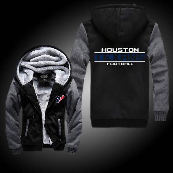 NFL HOUSTON TEXANS THICK FLEECE JACKET