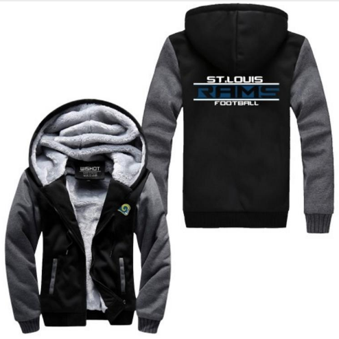 NFL ST. LOUIS RAMS THICK FLEECE JACKET