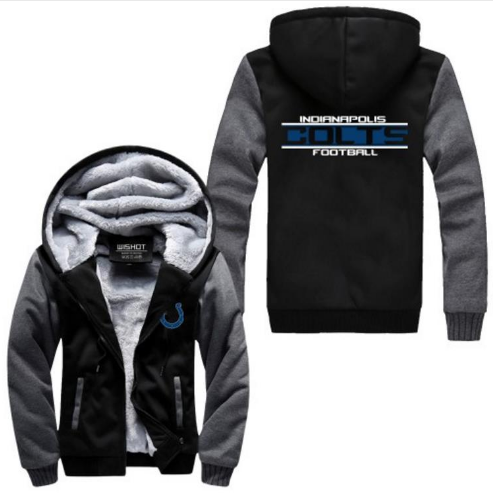 NFL INDIANAPOLIS COLTS THICK FLEECE JACKET
