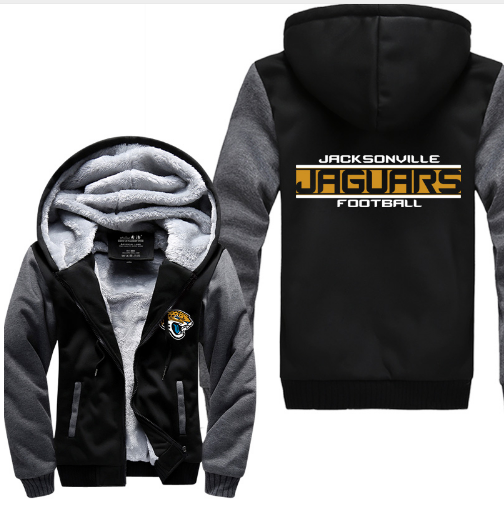 NFL JACKSONVILLE JAGUARS THICK FLEECE JACKET