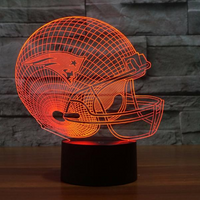 Thumbnail for NFL NEW ENGLAND PATRIOTS 3D LED LIGHT LAMP