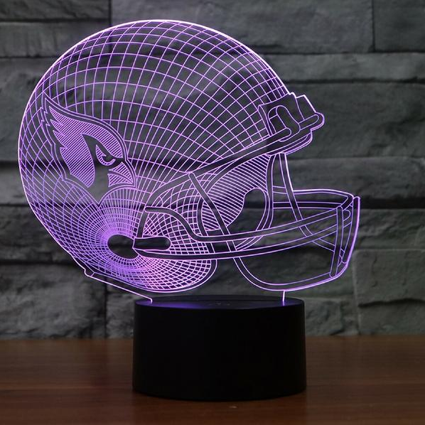 NFL ARIZONA CARDINALS 3D LED LIGHT LAMP