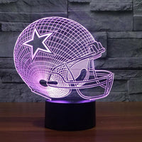 Thumbnail for NFL DALLAS COWBOYS 3D LED LIGHT LAMP