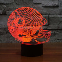 Thumbnail for NFL WASHINGTON REDSKINS 3D LED LIGHT LAMP