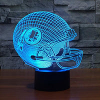 Thumbnail for NFL WASHINGTON REDSKINS 3D LED LIGHT LAMP