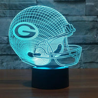 Thumbnail for NFL GREEN BAY PACKERS 3D LED LIGHT LAMP