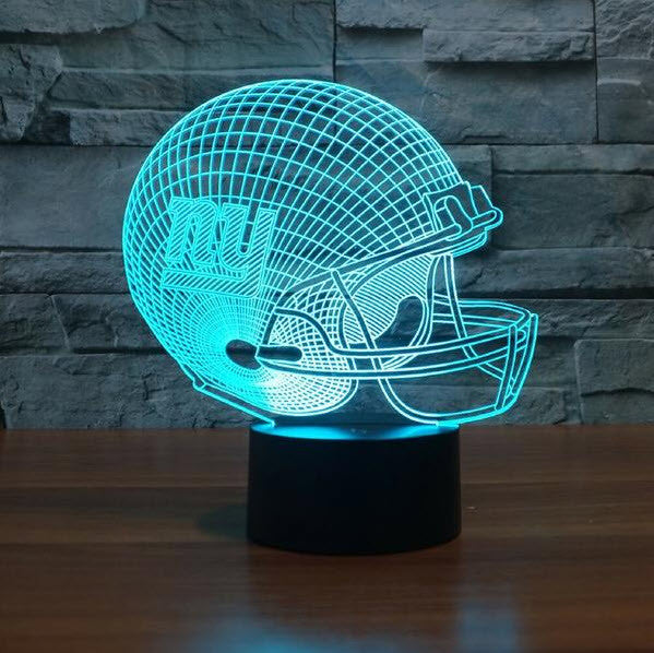 NFL NEW YORK GIANTS 3D LED LIGHT LAMP