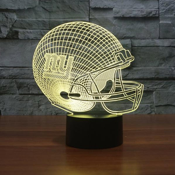 NFL NEW YORK GIANTS 3D LED LIGHT LAMP