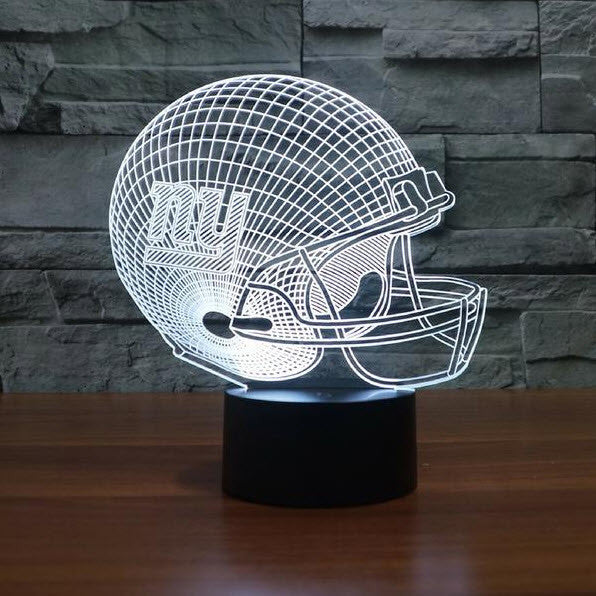 NFL NEW YORK GIANTS 3D LED LIGHT LAMP