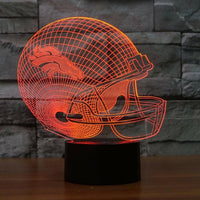 Thumbnail for NFL DENVER BRONCOS 3D LED LIGHT LAMP