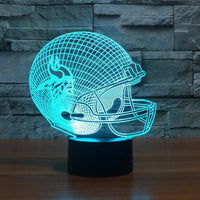 Thumbnail for NFL MINNESOTA VIKINGS 3D LED LIGHT LAMP
