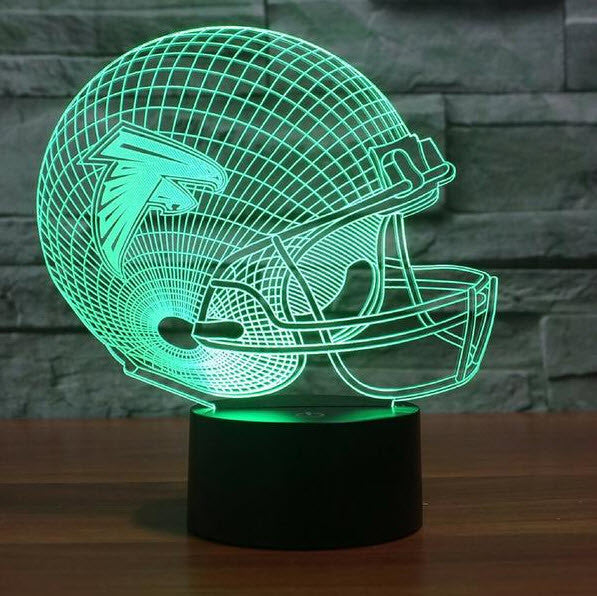 NFL ATLANTA FALCONS 3D LED LIGHT LAMP