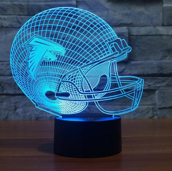NFL ATLANTA FALCONS 3D LED LIGHT LAMP