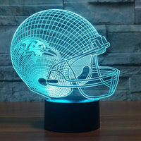 Thumbnail for NFL BALTIMORE RAVENS 3D LED LIGHT LAMP
