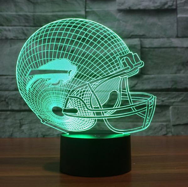 NFL BUFFALO BILLS 3D LED LIGHT LAMP