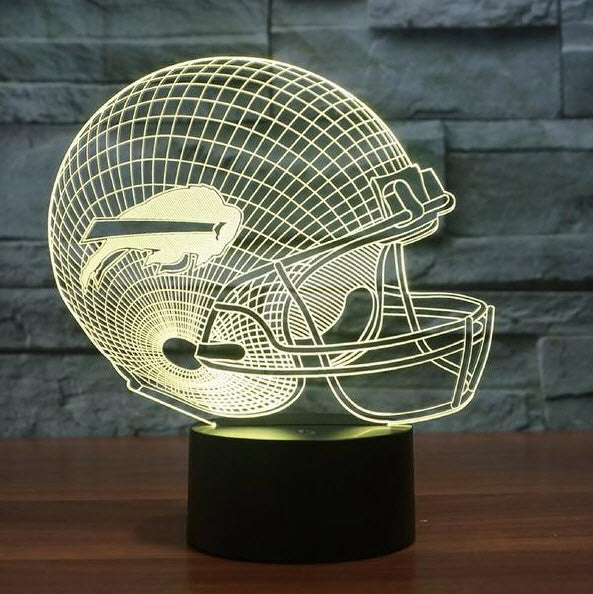 NFL BUFFALO BILLS 3D LED LIGHT LAMP