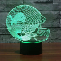 Thumbnail for NFL DETROIT LIONS 3D LED LIGHT LAMP