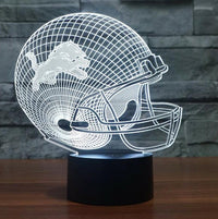 Thumbnail for NFL DETROIT LIONS 3D LED LIGHT LAMP