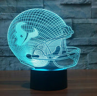 Thumbnail for NFL HOUSTON TEXANS 3D LED LIGHT LAMP
