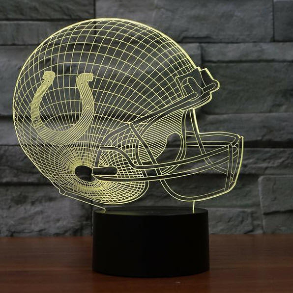 NFL INDIANAPOLIS COLTS 3D LED LIGHT LAMP
