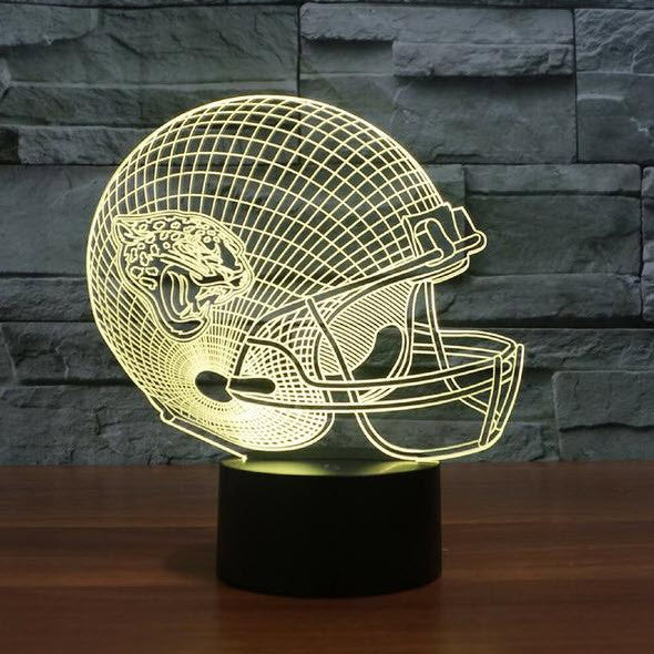 NFL JACKSONVILLE JAGUARS 3D LED LIGHT LAMP