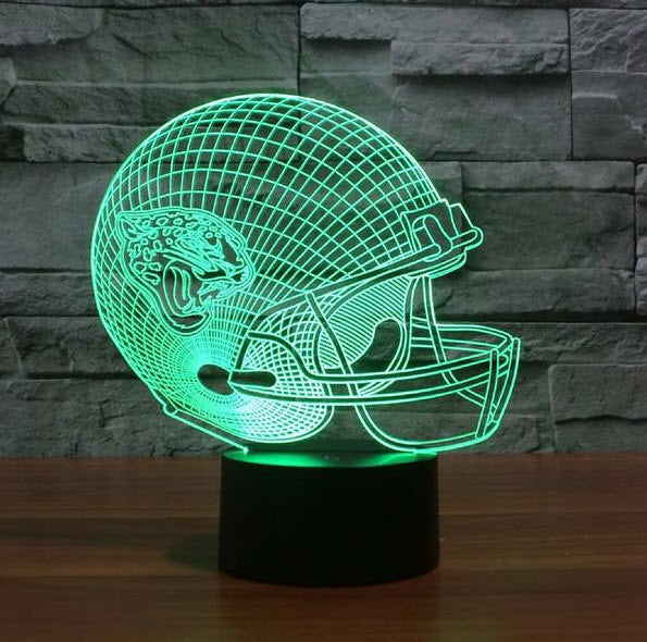 NFL JACKSONVILLE JAGUARS 3D LED LIGHT LAMP