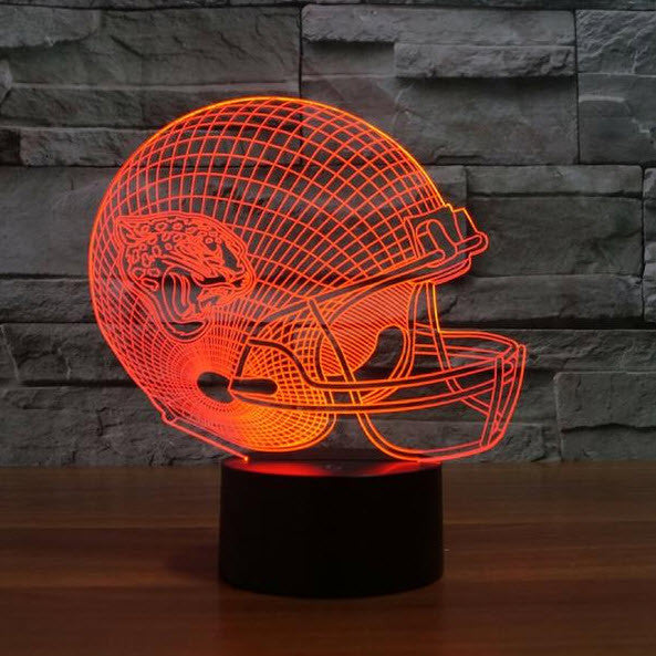 NFL JACKSONVILLE JAGUARS 3D LED LIGHT LAMP