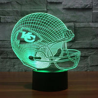 Thumbnail for NFL KANSAS CITY CHIEFS 3D LED LIGHT LAMP