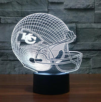 Thumbnail for NFL KANSAS CITY CHIEFS 3D LED LIGHT LAMP